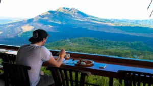 Kintamani Café with Volcano Views